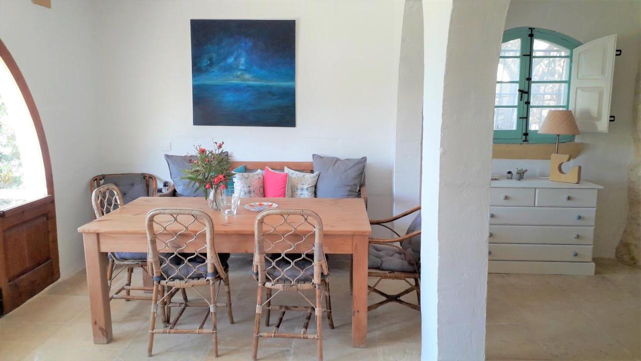 Dar Ta' Xmun - Idyllic Farmhouse With Pool, Garden, Seaview & Sunset San Lawrenz Dış mekan fotoğraf